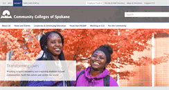 Desktop Screenshot of ccs.spokane.edu